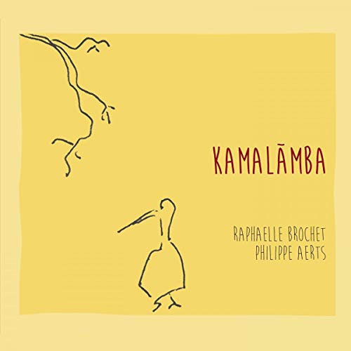 Yellow album cover with simple line drawings of a bird and tree branches.