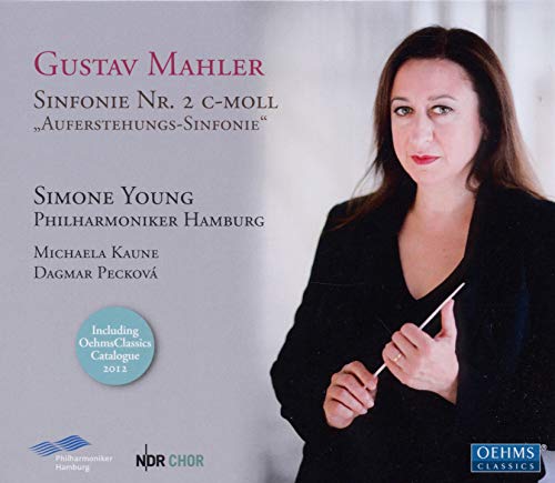 CD cover featuring Simone Young and text: Mahler Symphony No. 2.