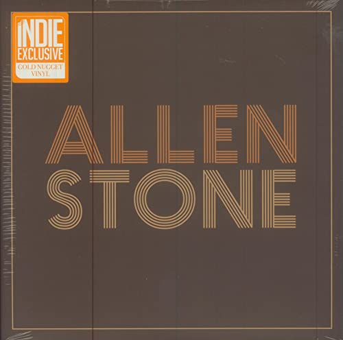 Brown vinyl record sleeve with gold text and orange indie exclusive badge.