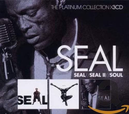 Seal’s “The Platinum Collection” 3CD set with artist portrait.