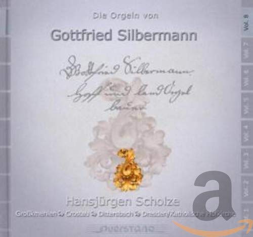 CD cover for Hansjurgen Scholze’s “Die Orgeln von Gottfried Silbermann Vol 8.”