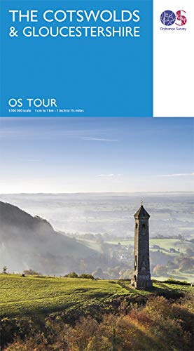 The Cotswolds & Gloucestershire (OS Tour Map): OS Tour Map sheet 8