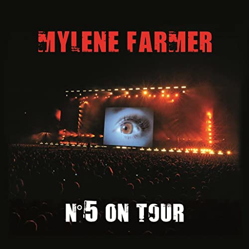 CD cover for “No 5 On Tour” featuring a concert crowd and large eye.
