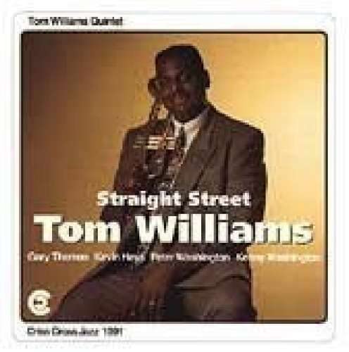 CD cover featuring a portrait of jazz musician Tom Williams.