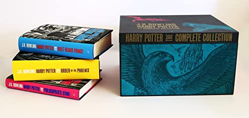 Harry Potter Adult Hardback Box Set: Contains: Philosopher's Stone / Chamber of Secrets / Prisoner of Azkaban / Goblet of Fire / Order of the Phoenix / Half-Blood Prince / Deathly Hollows