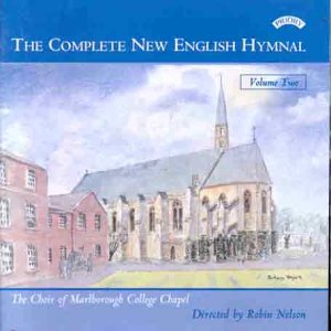 CD cover: church painting, text “The Complete New English Hymnal Volume Two.”
