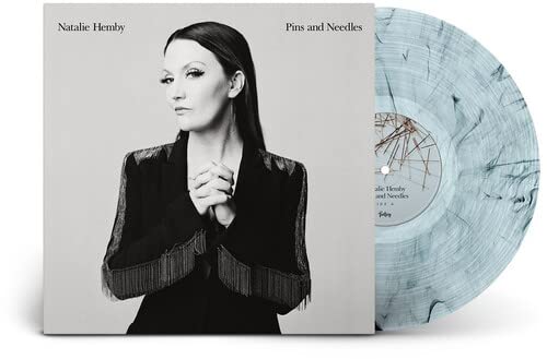 Natalie Hemby album cover and clear smoke vinyl record shown.