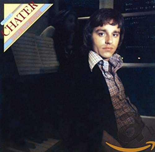 CD cover featuring a portrait of musician Kerry Chater in a studio.