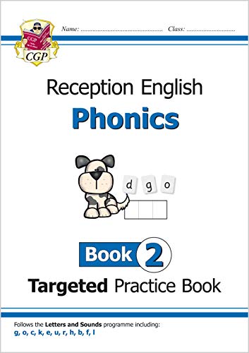 English Targeted Practice Book: Phonics - Reception Book 2: superb for catching up at home (CGP Primary Phonics)