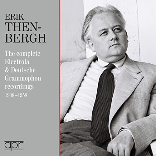 CD cover featuring a portrait of conductor Erik Then-Bergh in a suit.