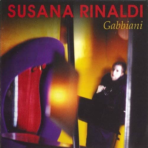 CD cover for Susana Rinaldi’s “Gabbiani,” featuring a woman in shadow.