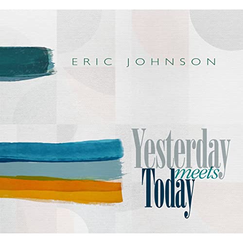 Eric Johnson album cover: abstract paint strokes and text on white.