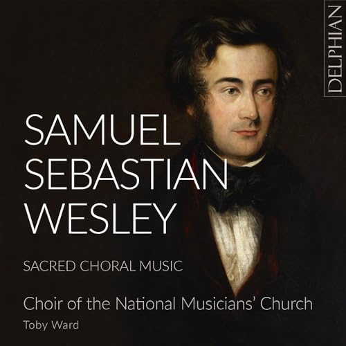 CD cover featuring a portrait of composer Samuel Sebastian Wesley.