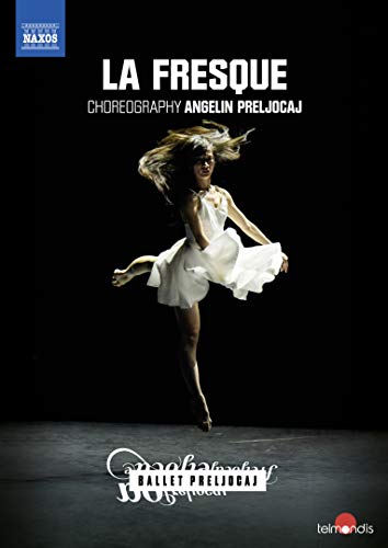 Blu-ray cover featuring a dancer in a white dress mid-leap on stage.