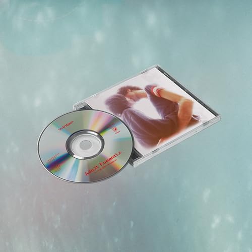 CD case and disc with a person depicted on the cover.