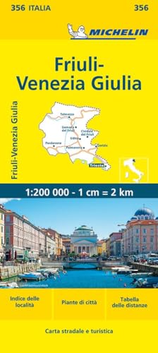 Friuli Venezia Giulia - Michelin Local Map 356 : Map