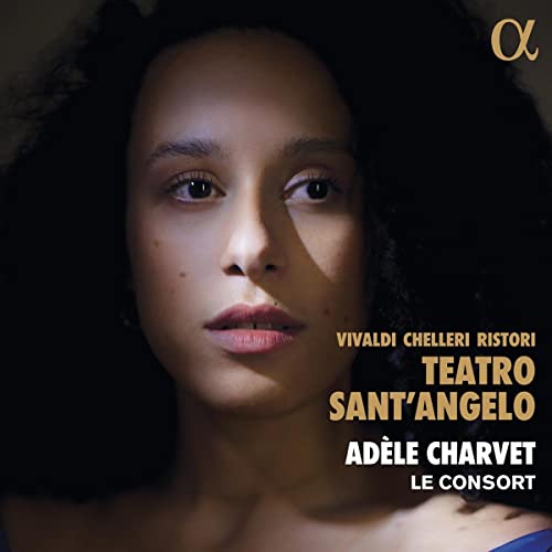 CD cover featuring a portrait of Adèle Charvet and text details.