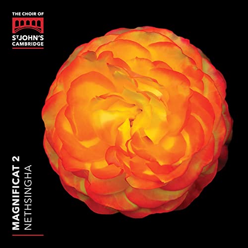 CD cover: close-up of a vibrant orange and yellow flower.