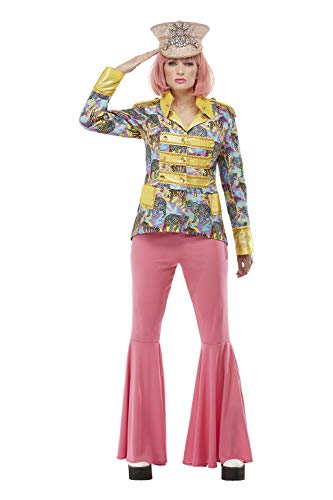 Smiffys 52208M Carnival Jacket, Women, Multi-colour, M - UK Size 12-14