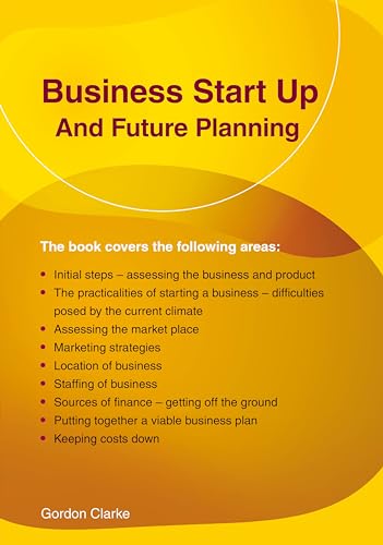 Business Start Up And Future Planning