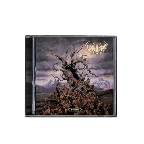CD case with a dark, stormy landscape and a twisted tree image.