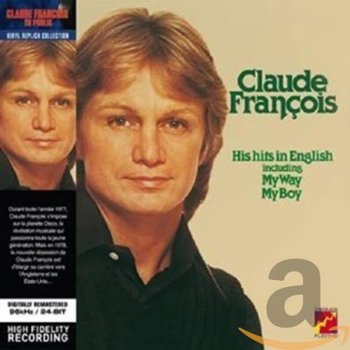 CD cover featuring portrait of singer Claude François, with title text.