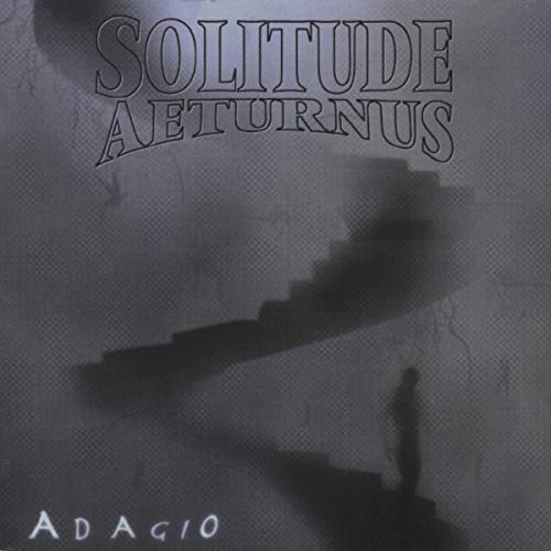 CD cover for Solitude Aeturnus - Adagio, with shadowed stairs.