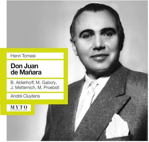 Black and white portrait of a man in a suit, CD cover art.
