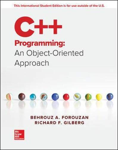 ISE C++ Programming: An Object-Oriented Approach (ISE HED IRWIN COMPUTER SCIENCE)