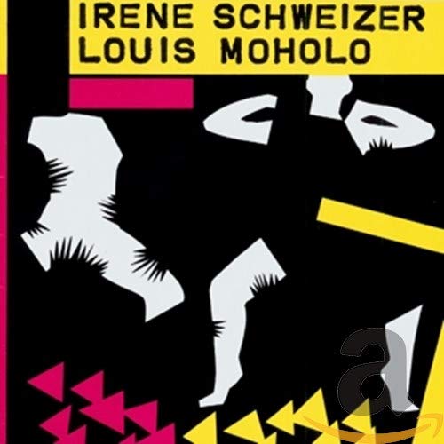 CD cover: black background with abstract shapes and yellow text.