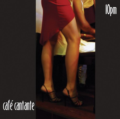 CD cover: legs in heels and a red dress, dark background.