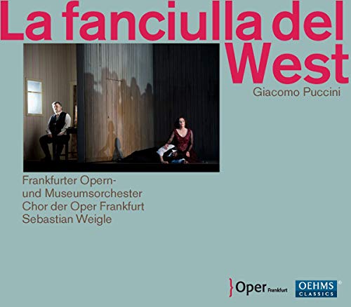 CD cover for Puccini’s *La Fanciulla del West* opera, Frankfurt production.