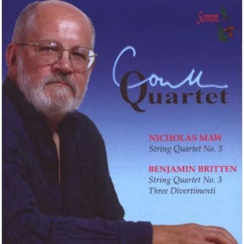 CD cover featuring a portrait of a man with glasses and white beard.