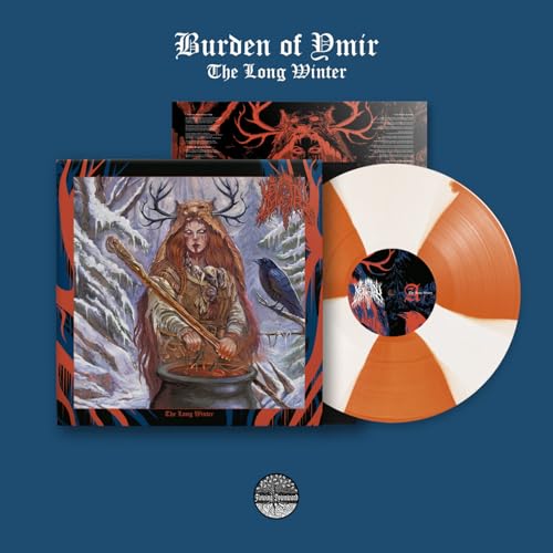 Vinyl record and album cover for "Burden of Ymir - The Long Winter.