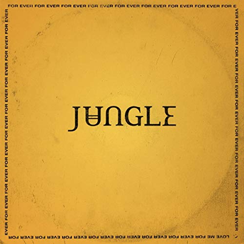Yellow vinyl record cover with bold, black “JUNGLE” text.