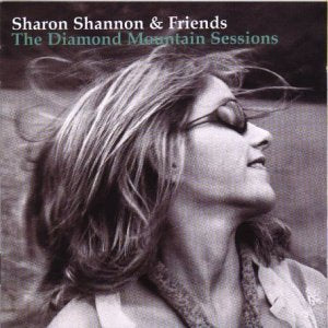 CD cover featuring a black and white portrait of Sharon Shannon.