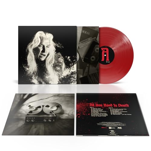 Ian Lynch vinyl record: album cover, red disc, and tracklist.
