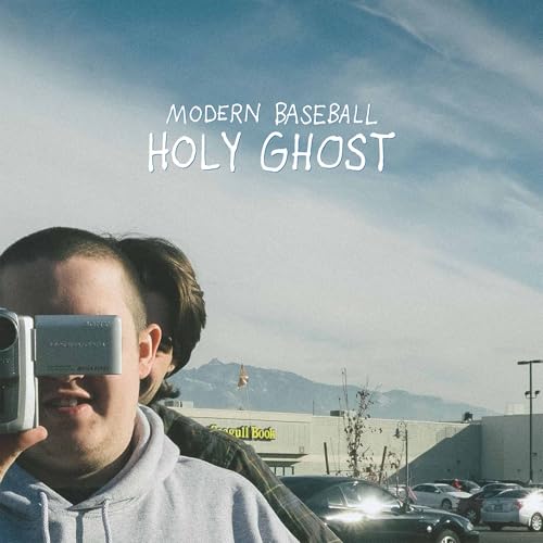 CD cover for Modern Baseball’s “Holy Ghost” with a blurry landscape.