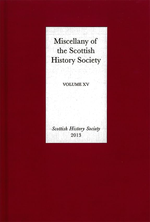 Miscellany of the Scottish History Society