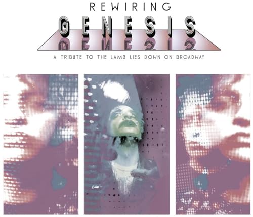 CD cover for “Rewiring Genesis”, a tribute to Genesis’ “The Lamb Lies Down”.