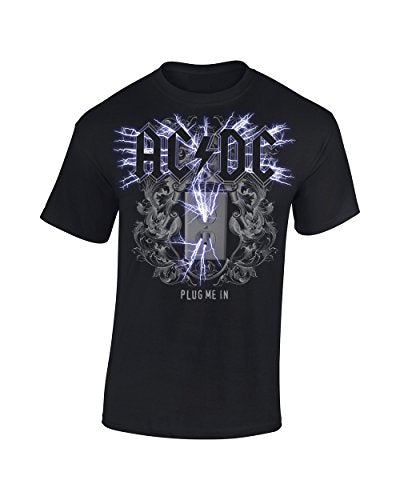 AC/DC Plug me in mens t-shirt