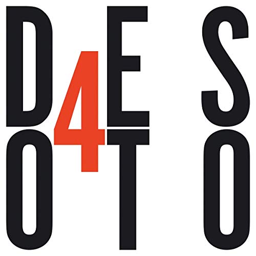 Desoto Caucus 4" album cover with bold black and orange lettering.