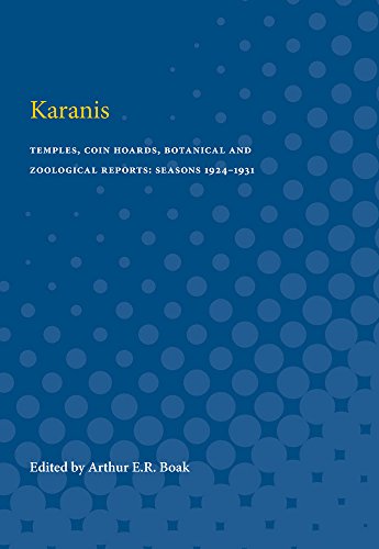 Karanis : Temples, Coin Hoards, Botanical and Zoological Reports: Seasons 1924-1931