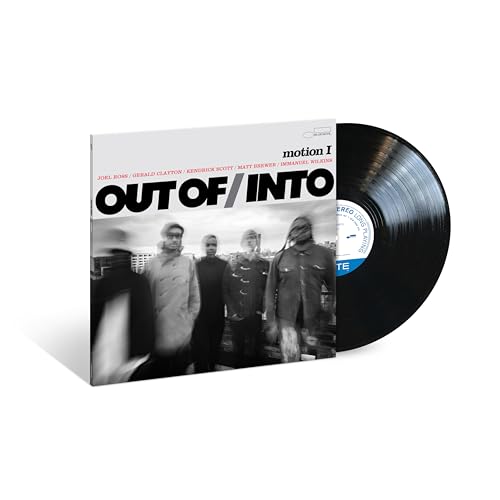 Vinyl record for "Out Of/Into" by Gerald Clayton et al., with album art.