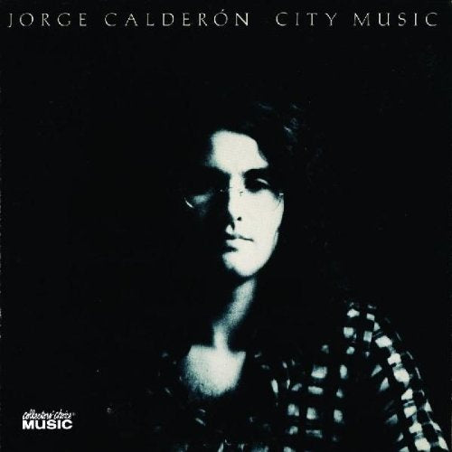 CD cover for Jorge Calderón’s “City Music” featuring a portrait.