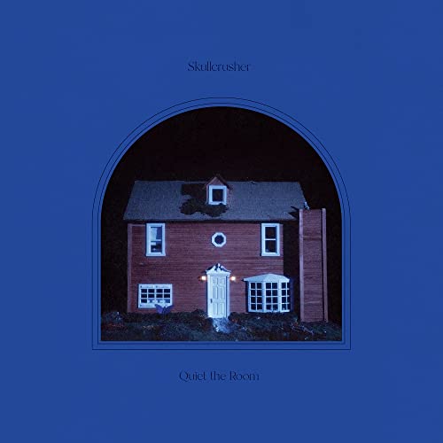 Album cover for Skullcrusher’s “Quiet The Room” featuring a dark house.