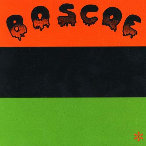 CD cover with dripping orange text on a black and green background.