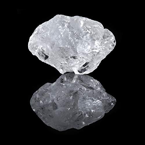 CD cover with a large, clear quartz crystal against black.