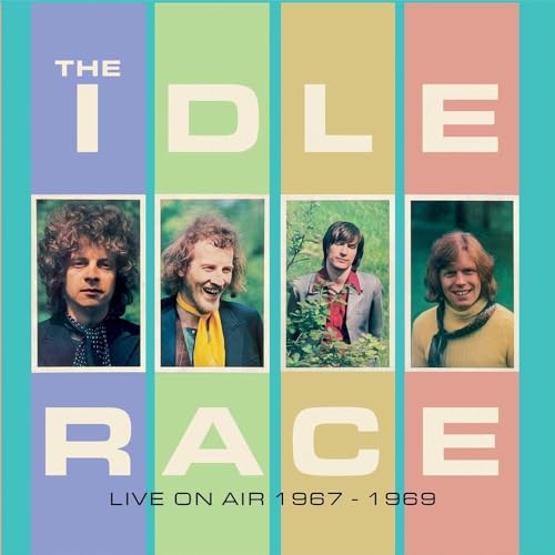 Album cover for The Idle Race, featuring four band member portraits.