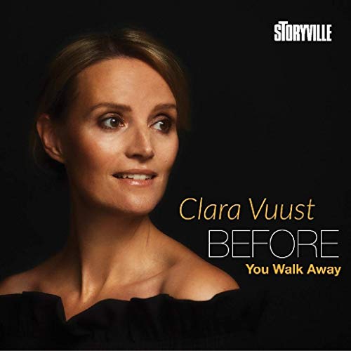 CD cover featuring portrait of Clara Vuust, singer, with album title.